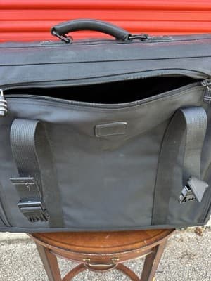 TUMI Garment Bag Carry-On Black Ballistic Nylon USA Made Luggage - Thumbnail 14