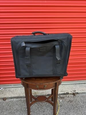 TUMI Garment Bag Carry-On Black Ballistic Nylon USA Made Luggage - Thumbnail 11