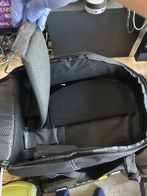 Koah Camera Backpack Black Padded Travel Bag for DSLR Mirrorless Gear - Thumbnail 4