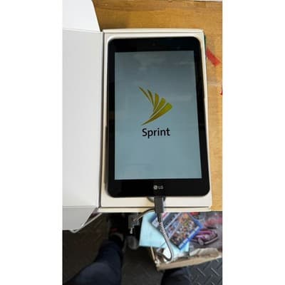 LG G Pad F2 8.0 Tablet LK460 16GB Black Android 8-inch Sprint WiFi 4G LTE - Thumbnail 5