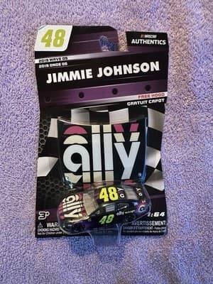 NASCAR Authentics Jimmie Johnson #48 Ally Car 1:64 Diecast 2019 Wave 05