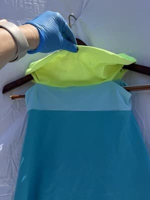 Susana Monaco Neon Colorblock Strapless Mini Dress Blue Green XS/S Stretch - Thumbnail 4