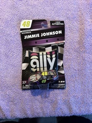 NASCAR Authentics Jimmie Johnson #48 Ally Car 1:64 Diecast 2019 Wave 05 - Thumbnail 2