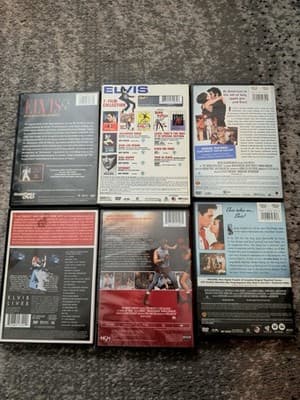 Elvis Presley DVD Collection Lot Movies Concerts Films Viva Las Vegas - Thumbnail 2