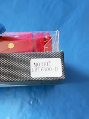 Men’s Red Gold Pre Tied Bow Tie Pocket Square Cummerbund Set NIB - Thumbnail 4