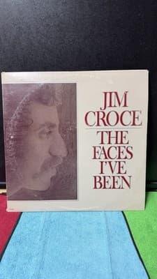 Jim Croce – The Faces I've Been 2xLP (1975) Folk Rock Compilation Lifesong