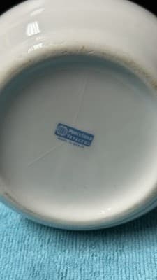Porcelana Veracruz White Ceramic Pitcher 7.5” Brazil Vintage Kitchen Decor - Thumbnail 9