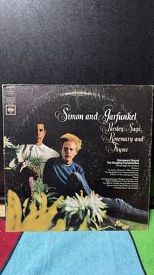 Simon & Garfunkel – Parsley, Sage... (1966) LP Columbia Folk Rock CS 9363