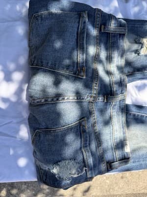 Kancan Los Angeles Distressed Skinny Jeans Women’s Size 3 Blue Stretch Denim - Thumbnail 7