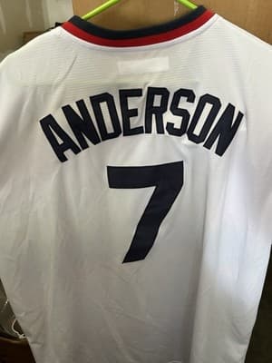 Nike MLB Chicago White Sox Tim Anderson #7 Jersey 4XL Anniversary Patch - Thumbnail 4