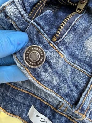 Kancan Los Angeles Distressed Skinny Jeans Women’s Size 3 Blue Stretch Denim - Thumbnail 5