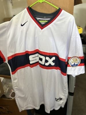 Nike MLB Chicago White Sox Tim Anderson #7 Jersey 4XL Anniversary Patch