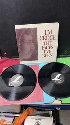 Jim Croce – The Faces I've Been 2xLP (1975) Folk Rock Compilation Lifesong - Thumbnail 6