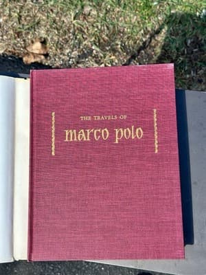 The Travels of Marco Polo Ronald Latham Abaris Books HC w/ Slipcase - Thumbnail 2