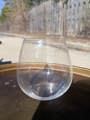 RIEDEL Stemless Wine Glass Clear Modern Tumbler Barware Libbey Style