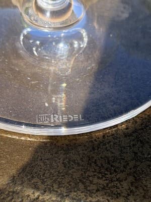RIEDEL Crystal Wine Glass Large Bowl Clear Stemware Elegant Austria - Thumbnail 3