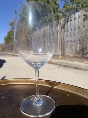 RIEDEL Crystal Wine Glass Large Bowl Clear Stemware Elegant Austria - Thumbnail 2