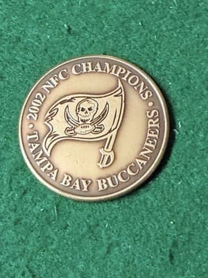 Tampa Bay Buccaneers Super Bowl XXXVII Champions Coin 2002 NFL Limited - Thumbnail 2