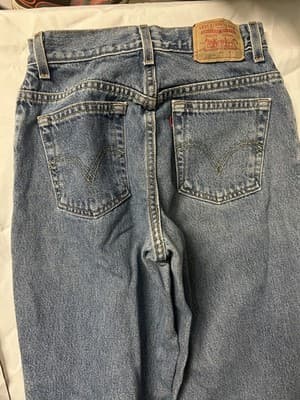 Levi’s 550 Relaxed Fit Jeans Men’s 32x30 Blue Denim - Thumbnail 10