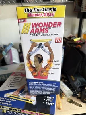 Ontel WA-MC12/3 Wonder Arms Total Workout System Training Resistance Bands - Thumbnail 4