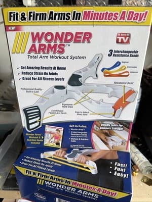 Ontel WA-MC12/3 Wonder Arms Total Workout System Training Resistance Bands - Thumbnail 3
