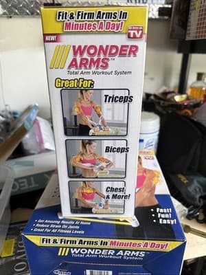 Ontel WA-MC12/3 Wonder Arms Total Workout System Training Resistance Bands - Thumbnail 5