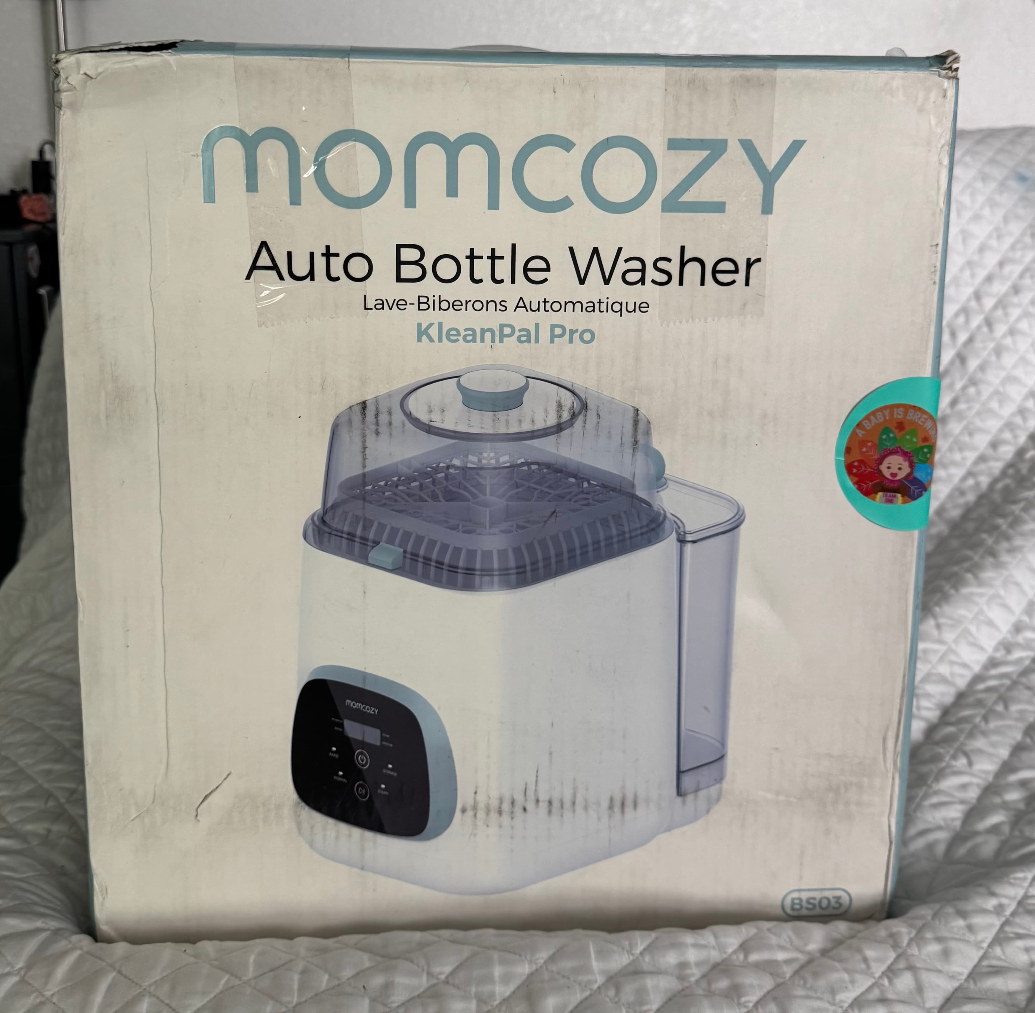 New in Open Box Momcozy KleanPal Pro Auto Bottle Washer Sterilizer - Thumbnail 9