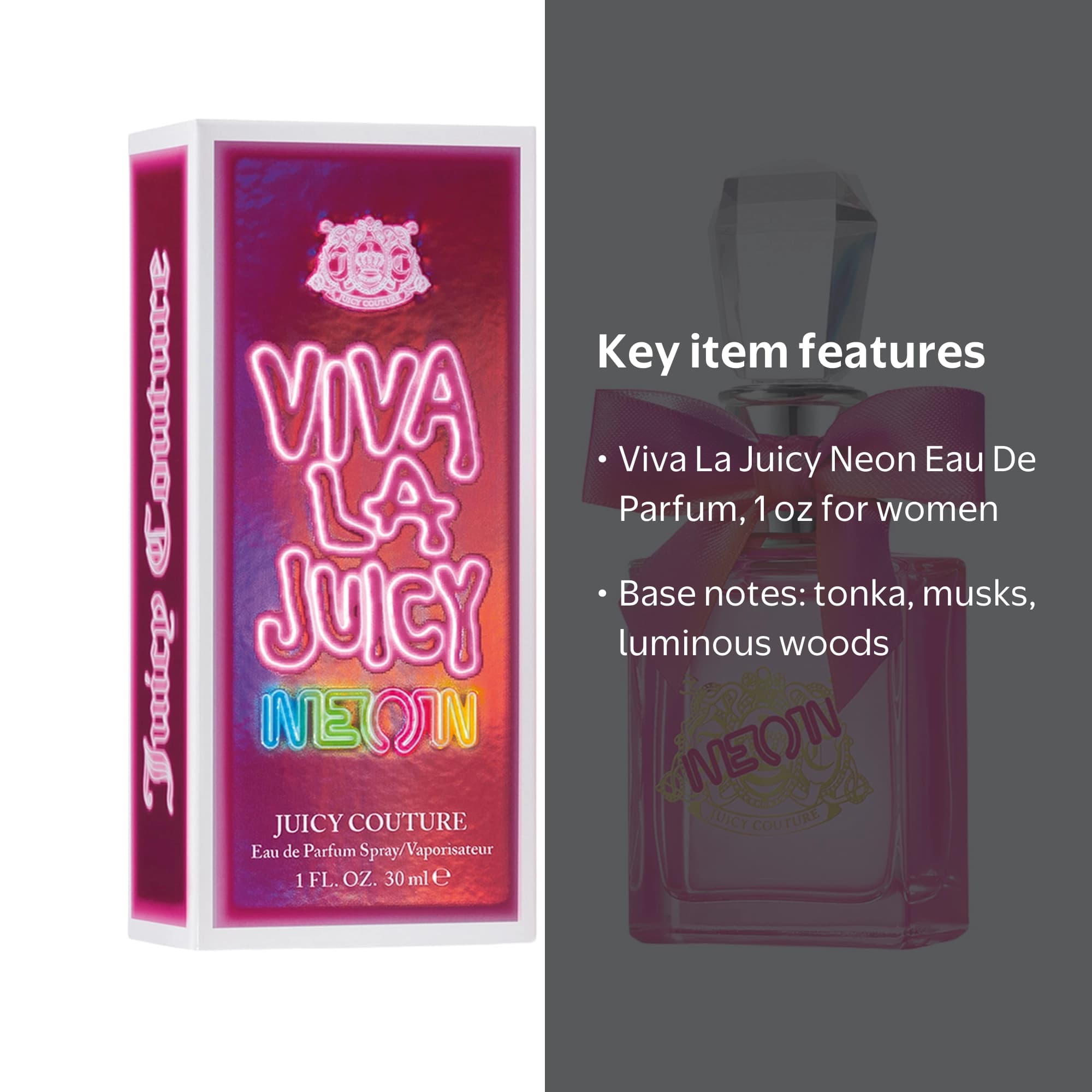 Juicy Couture Viva La Juicy Neon Eau De Parfum  Perfume for Women  1 Oz - Thumbnail 6