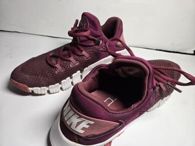 Nike Free Metcon 4 Shoes Womens Size 7.5 Red Mesh Training Sneakers CZ0596-669 - Thumbnail 5