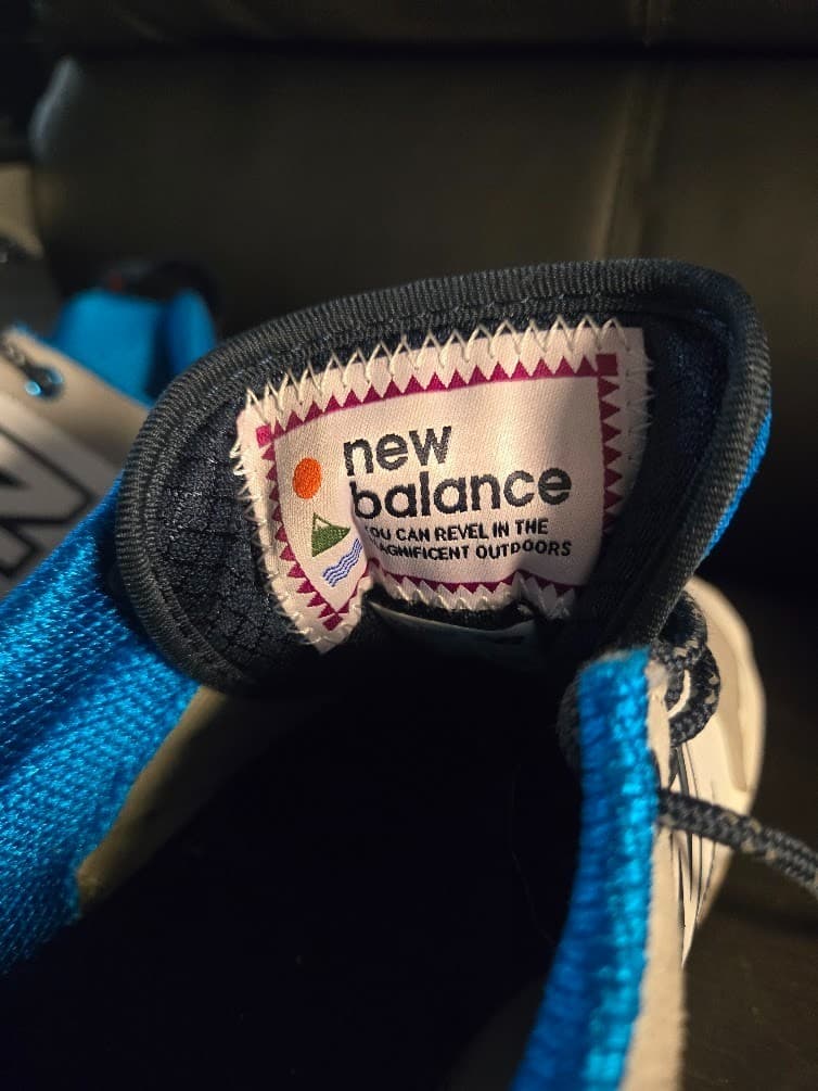 New Balance Shoes Mens 10 Trailbuster Re-engineered Sneakers TBTFHWB Grey Suede - Thumbnail 12