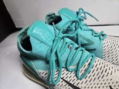 Size 7.5 - Nike Air Max 270 Flyknit Clear Emerald Women’s - Thumbnail 4
