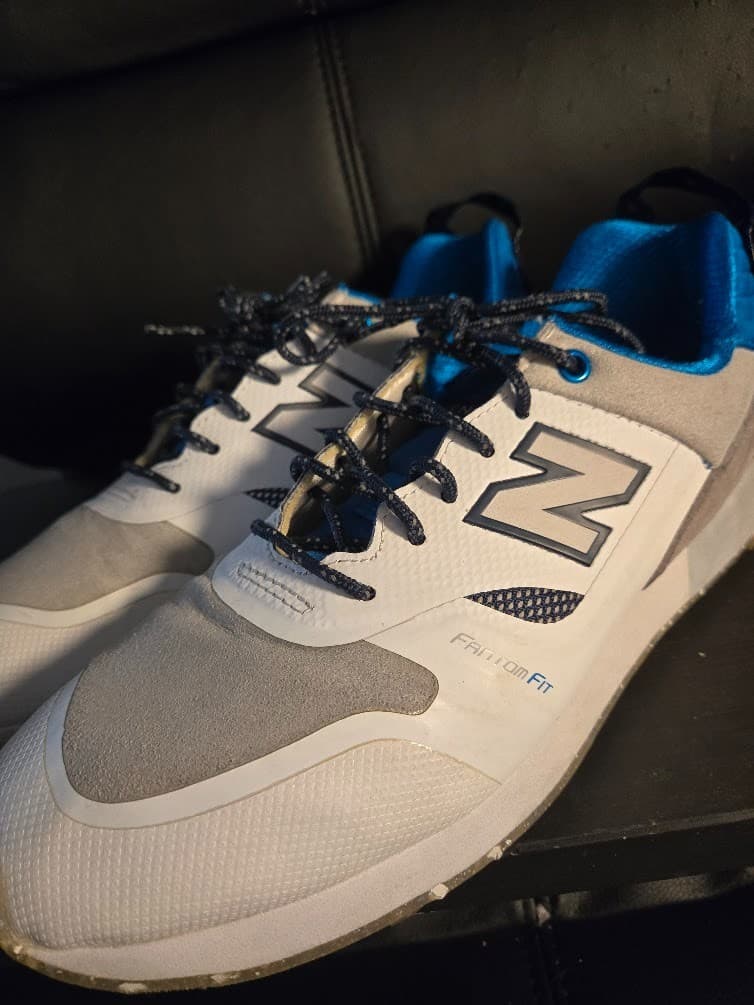 New Balance Shoes Mens 10 Trailbuster Re-engineered Sneakers TBTFHWB Grey Suede - Thumbnail 6