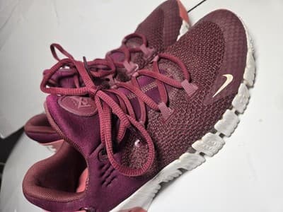 Nike Free Metcon 4 Shoes Womens Size 7.5 Red Mesh Training Sneakers CZ0596-669 - Thumbnail 10