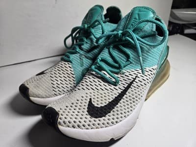 Size 7.5 - Nike Air Max 270 Flyknit Clear Emerald Women’s - Thumbnail 2