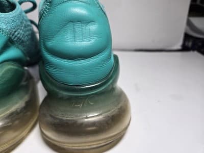 Size 7.5 - Nike Air Max 270 Flyknit Clear Emerald Women’s - Thumbnail 11