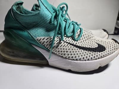 Size 7.5 - Nike Air Max 270 Flyknit Clear Emerald Women’s - Thumbnail 5
