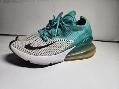 Size 7.5 - Nike Air Max 270 Flyknit Clear Emerald Women’s
