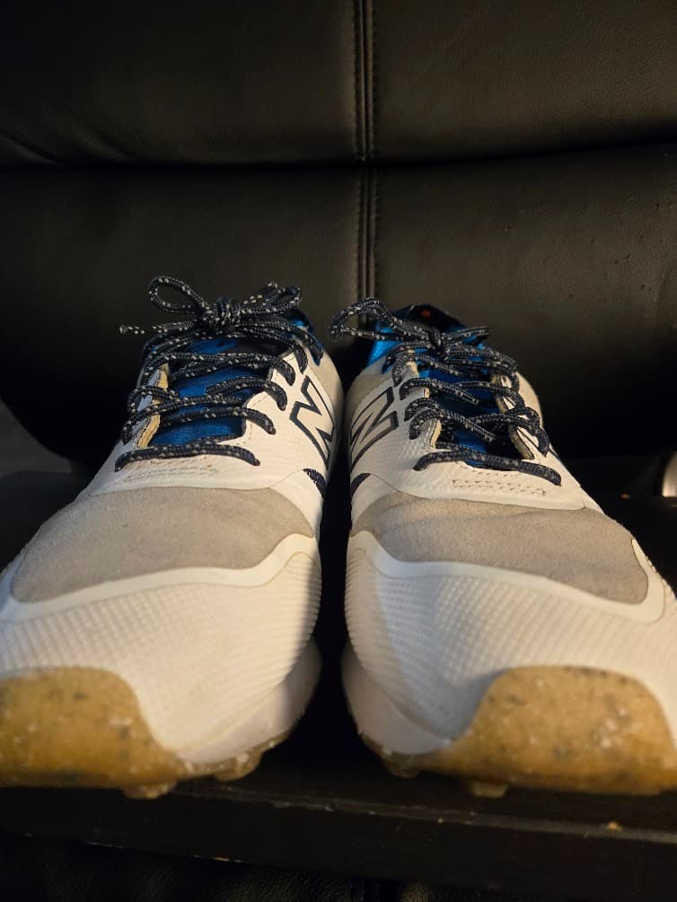 New Balance Shoes Mens 10 Trailbuster Re-engineered Sneakers TBTFHWB Grey Suede - Thumbnail 5