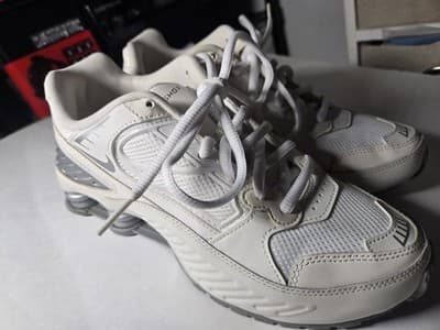 Nike Shox Enigma Silver White Women's Running Shoes Sz 7(BQ9001-003) - Thumbnail 5