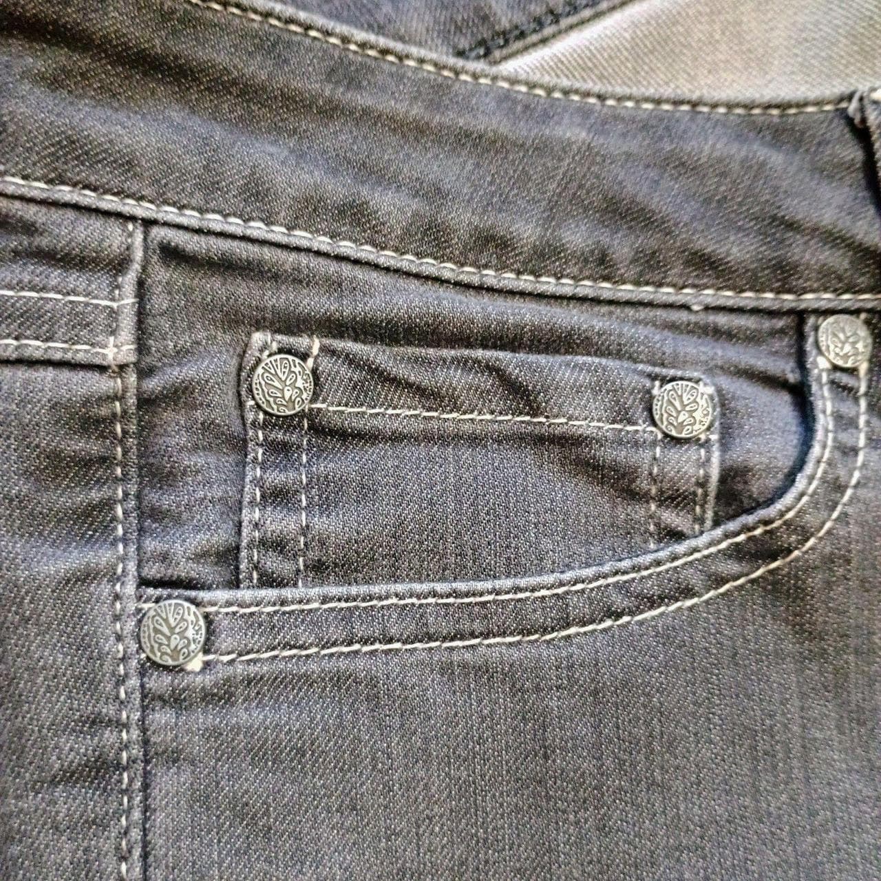 prAna Kayla Women's Jeans Size 0/25, Slim Fit, Organic Cotton, Stretch, Fair Trade - Thumbnail 4