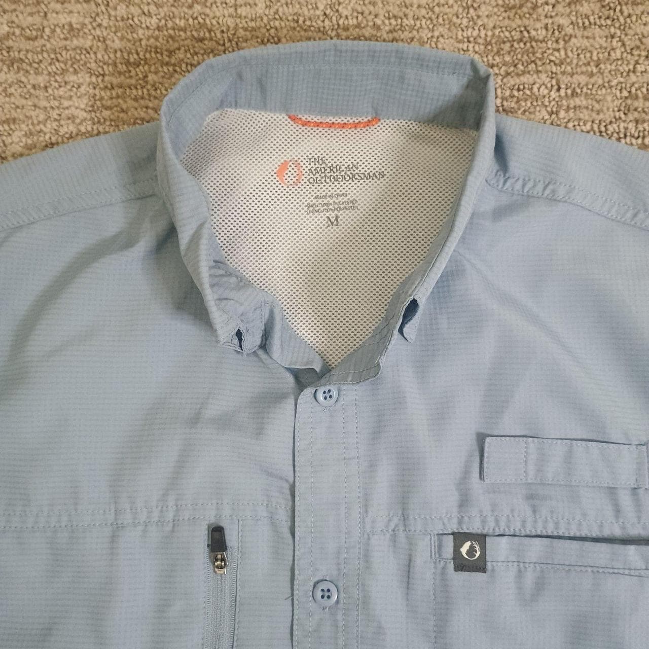 THE AMERICAN OUTDOORSMAN FISHING SHIRT MENS MEDIUM - Thumbnail 2