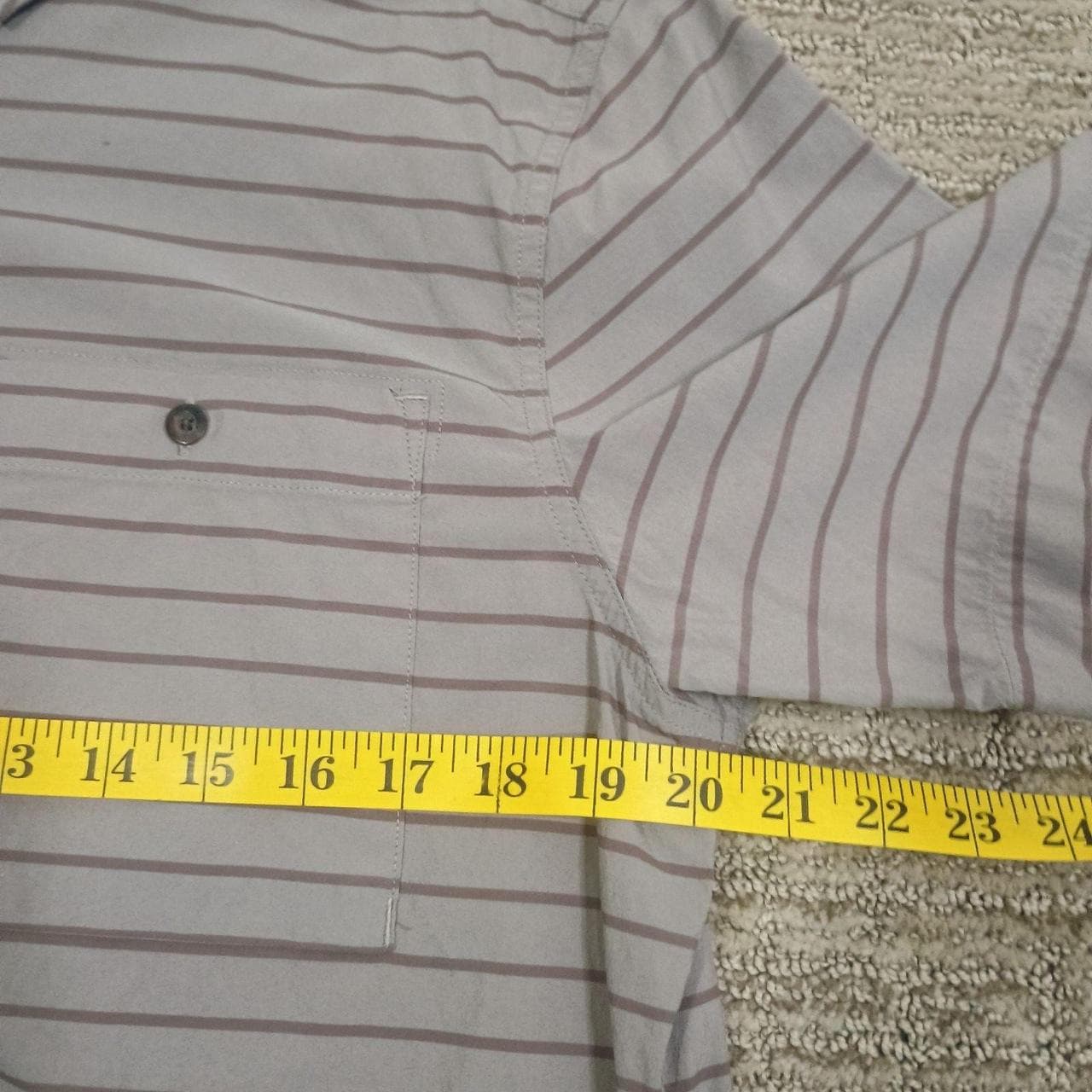 REI CO-OP WANAKA WOVEN STRIPED SHORT SLEEVE BUTTON UP SHIRT - Thumbnail 6