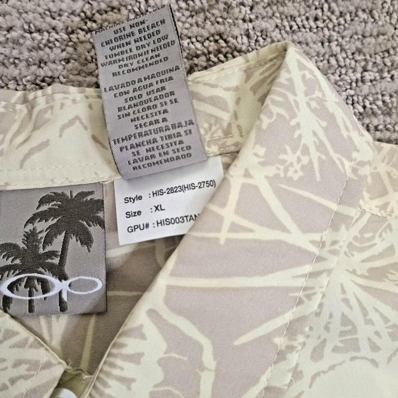OCEAN PACIFIC OP HAWAIIAN SHIRT YELLOW FLORAL CAMP XL SURF LUAU - Thumbnail 4