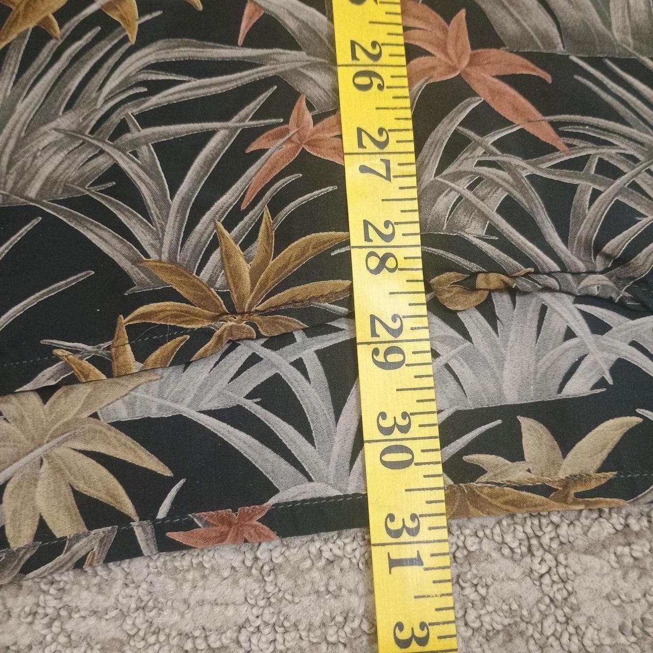 VINTAGE RISCATTO SHIRT XL TROPICAL LIGHTWEIGHT FLOWY HAWAIIAN SHIRT - Thumbnail 8