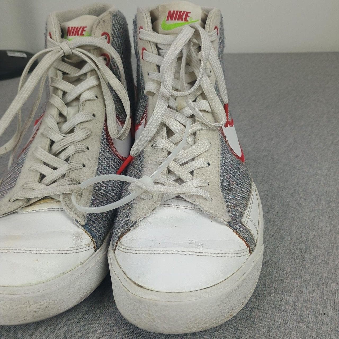 NIKE BLAZER MID '77 RECYCLED JERSEYS PACK 2020 SIZE 10.5 STYLE VINTAGE LOOK - Thumbnail 3