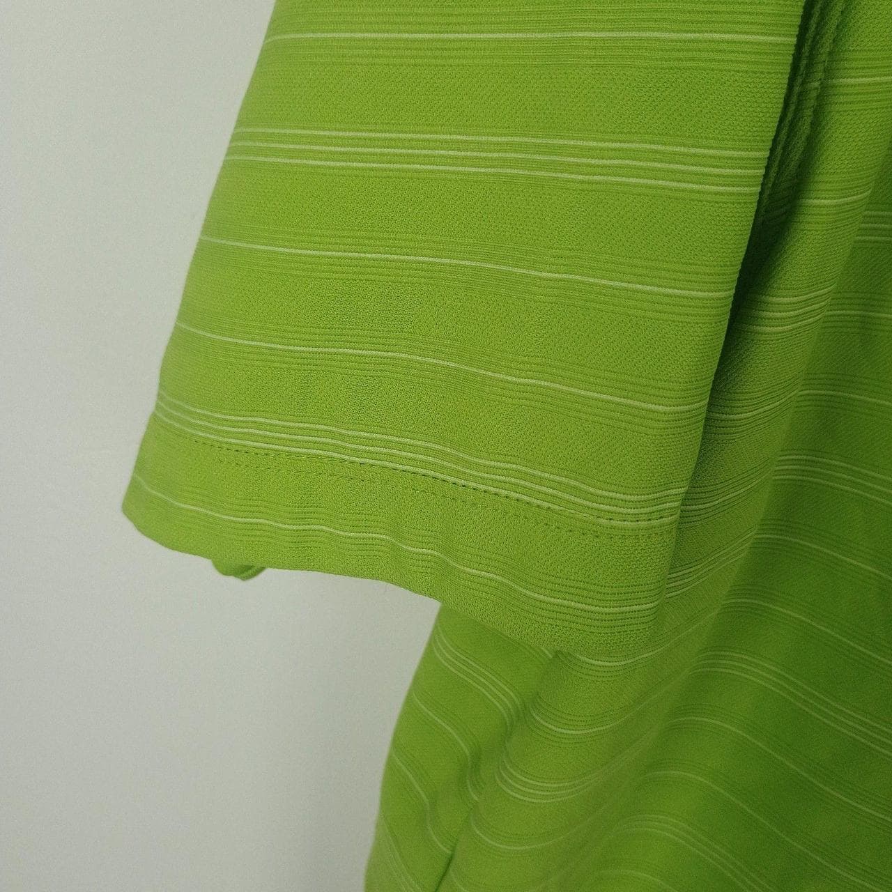 NIKE GOLF FIT DRY PERFORMANCE STRIPED POLO SHIRT MENS XL GREEN ATHLEISURE WEAR - Thumbnail 5