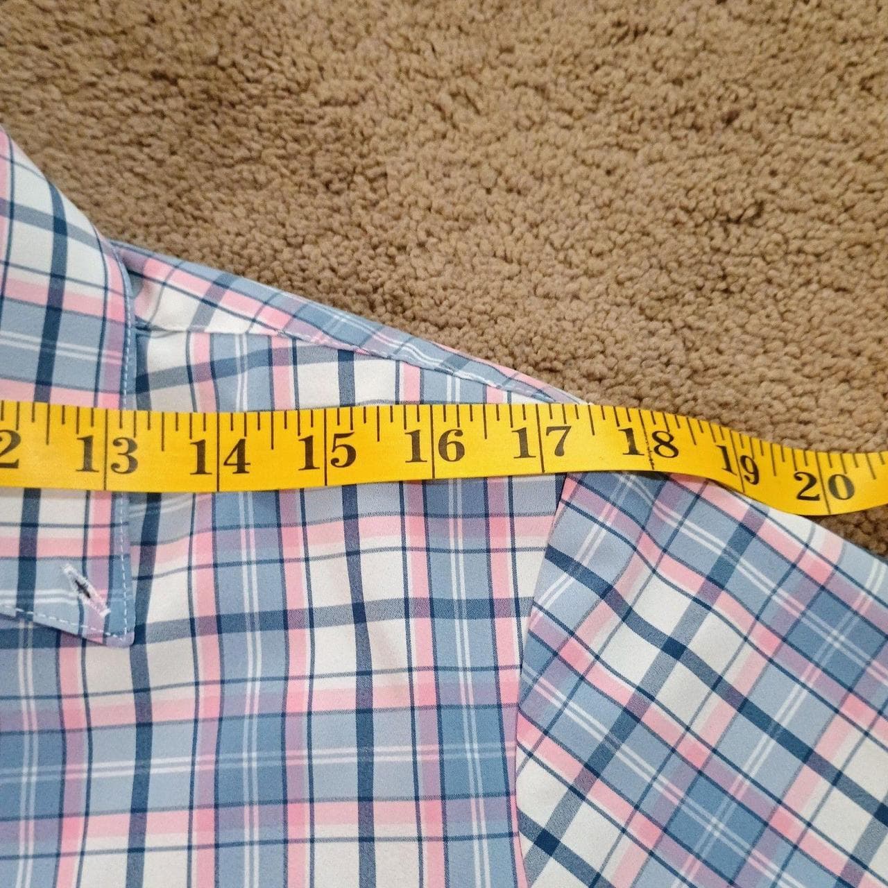 MIZZEN MAIN LEEWARD TRIM FIT SHIRT SMALL PERFORMANCE NO TUCK SHORT SLEEVE SHIRT PREPPY - Thumbnail 5