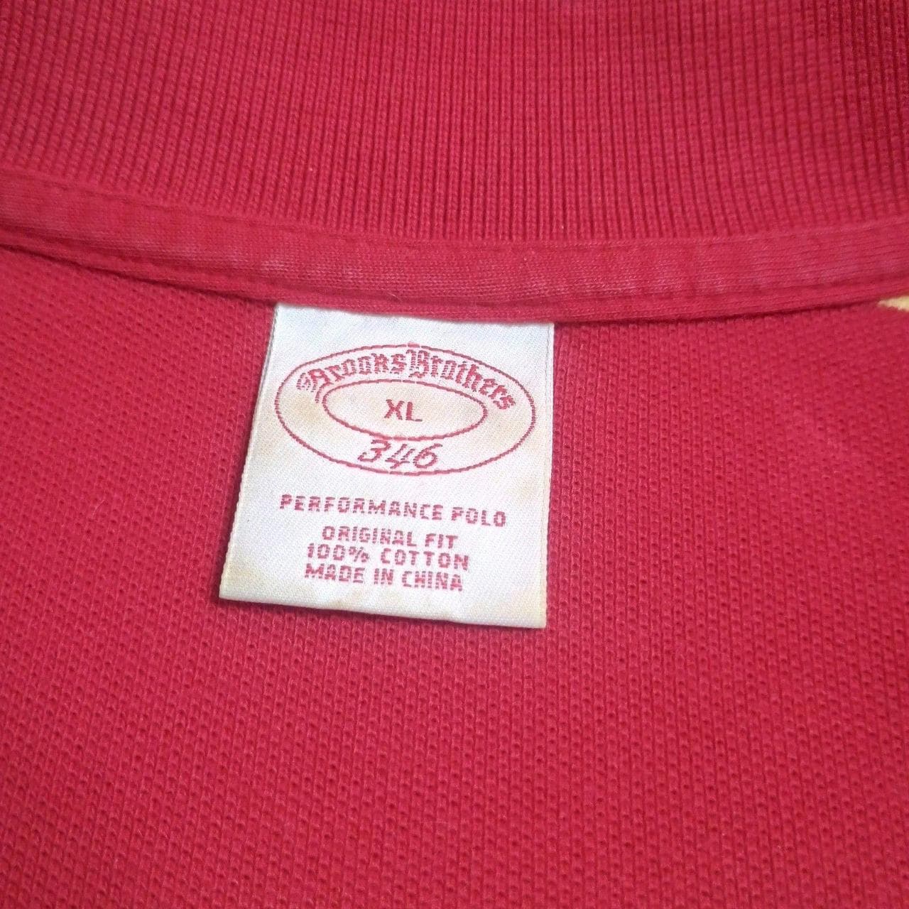 BROOKS BROTHERS 346 PERFORMANCE POLO MEN'S LARGE - Thumbnail 4