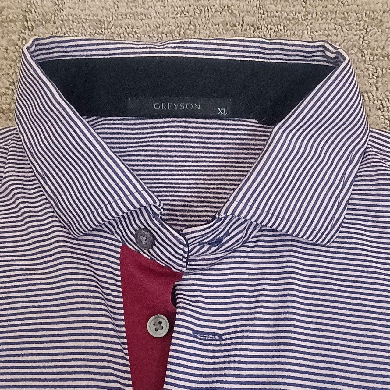 GREYSON GOLF PERFORMACE POLO MENS XL - Thumbnail 3