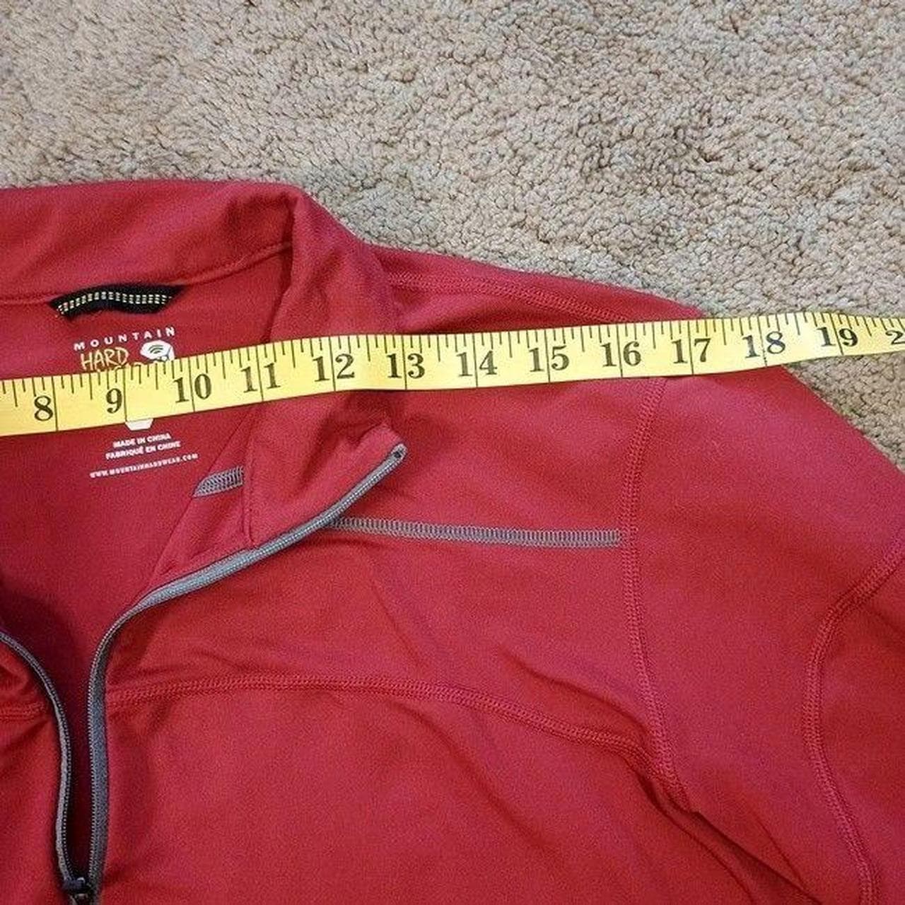MOUNTAIN HARDWEAR PULLOVER 1/4 ZIP FLEECE MENS MEDIUM - Thumbnail 4